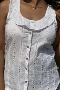 Eira Eyelet top
